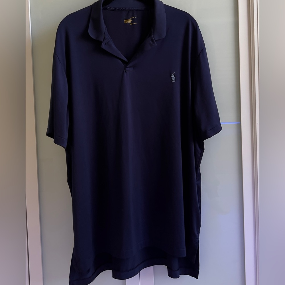 Polo Ralph Lauren Men’s Classic Fit Performance Polo Shirt XXL Navy Blue S/S